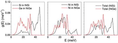 Phonons and Thermal Expansion Behavior of NiSi and NiGe